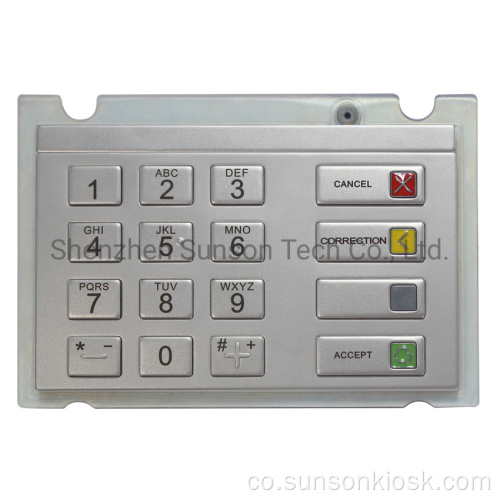 PCI appruvatu Encrypting PIN PAD per ATM